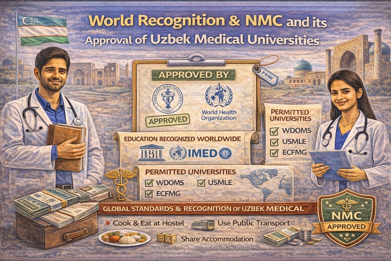 World Recognition & NMC and its Approval of Uzbek Medical Universities